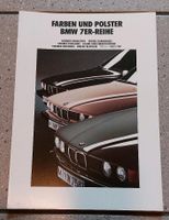 BMW E32 Prospekt Katalog Polster und Farben 1991 Nordrhein-Westfalen - Lünen Vorschau