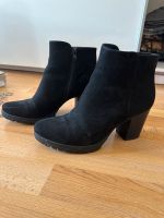 Schuhe hoch schwarz Stiegelletzen Damen 38 Sachsen-Anhalt - Magdeburg Vorschau