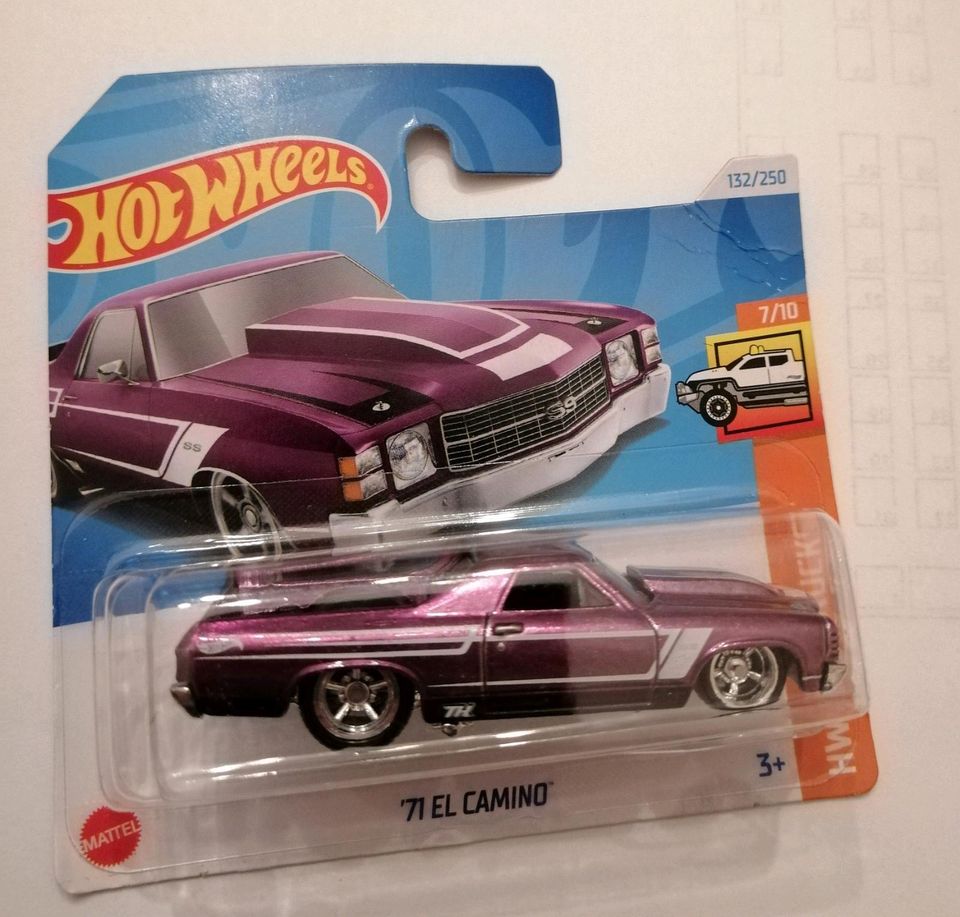 2x Hot Wheels 71 El Camino Super Treasure Hunt in Hungen