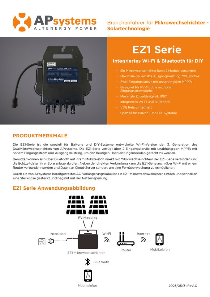 ☀️ Balkonkraftwerk Komplettsystem BIFACIAL Glas-Glas TOPCon 860W in Wolfsburg