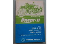 Motorcycle Dnepr 11 Operation Manual in English Nordrhein-Westfalen - Kamen Vorschau