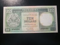 Hong Kong 10 Dollars 1992 bankfrisch , Banknote Frankfurt am Main - Kalbach Vorschau