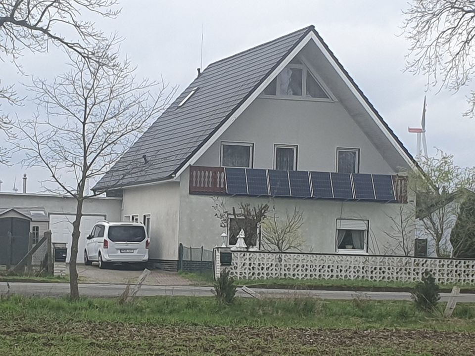 Komfortabele 4-Raumeinliegerwohnung mit Einbauküche, Solar, Kamin in Karstädt Prignitz
