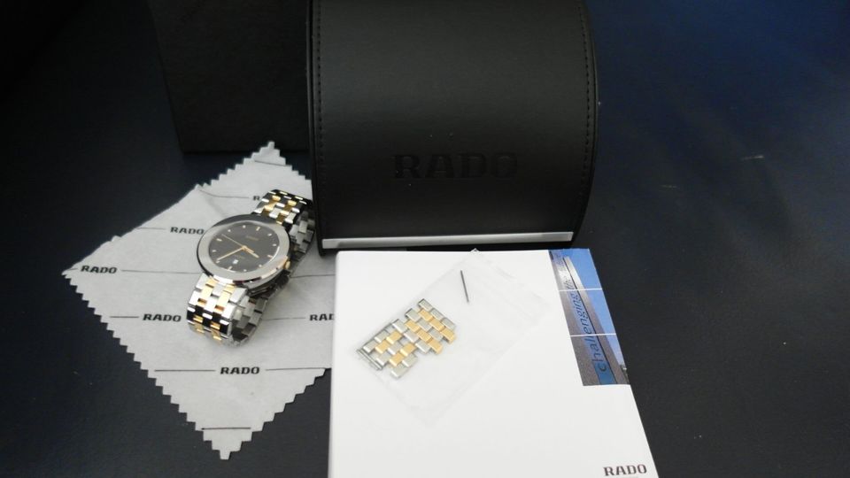 RADO DiaStar Stahl/Gold * Box & Papiere in Wesel