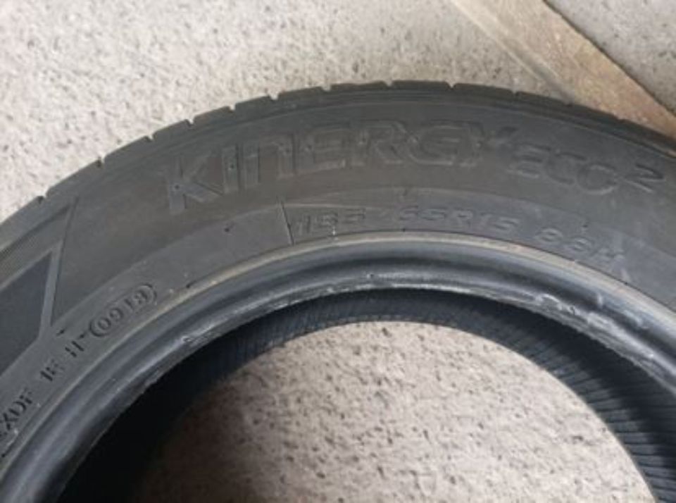 185/65 R15 HANKOOK Sommerreifen DOT 0918 Profil 5,5mm in Rangendingen