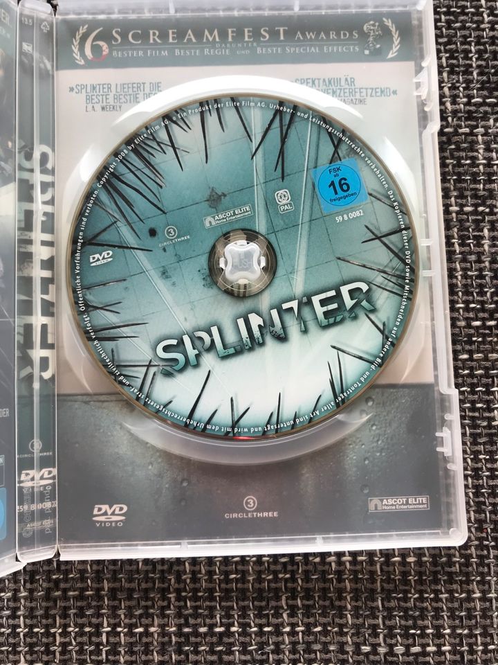 Splinter DVD in Sankt Peter-Ording