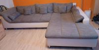 Couch Sofa mit Recamiere rechts grau weiß L 3,20m T 2,30m Berlin - Tempelhof Vorschau