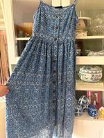 Viscose Midi Kleid C&A premium blau ikat Bayern - Eichenau Vorschau