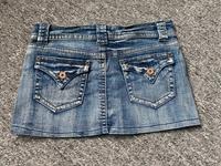Amisu Minirock 36/S Jeans Rock Stretch blau Niedersachsen - Munster Vorschau