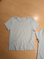 hellblaues Rippshirt von Only Größe L für 6 Euro Nordrhein-Westfalen - Harsewinkel Vorschau