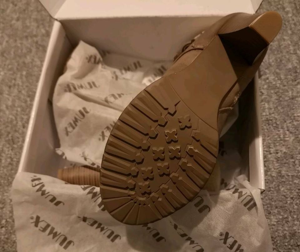 NEU Damen Stiefeletten mit Schnürung - Khaki, Gr.39 in Berlin