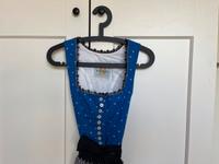 Kurzes Dirndl Wenger Austrian Style blau schwarz Bayern - Isen Vorschau