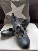 Tamaris Lederschuh rauchblau Gr.42 Schleswig-Holstein - Rickling Vorschau