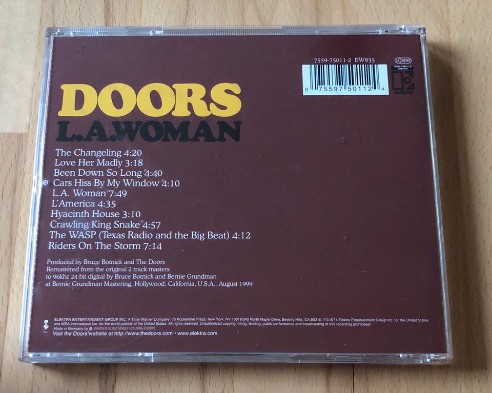 The Doors L.A.Woman CD in Blomberg