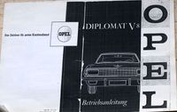 Betriebsanleitung Opel Diplomat A Thüringen - Weimar Vorschau