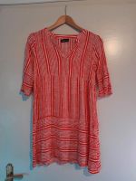 Kleid Tunika rot weiss, Viskose, neuwertig, G. 36, S/M Sendling - Obersendling Vorschau