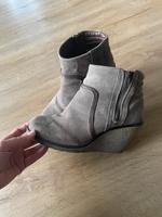 Buffalo stiefelette beige braun in 40 keilabsatz ✅ Bayern - Eggolsheim Vorschau