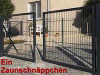 2-flg. Tor / Tür,anthr./ grün Typ 6/5/6 ,Doppelstabmatten Zaun,ab Hessen - Hohenstein Vorschau