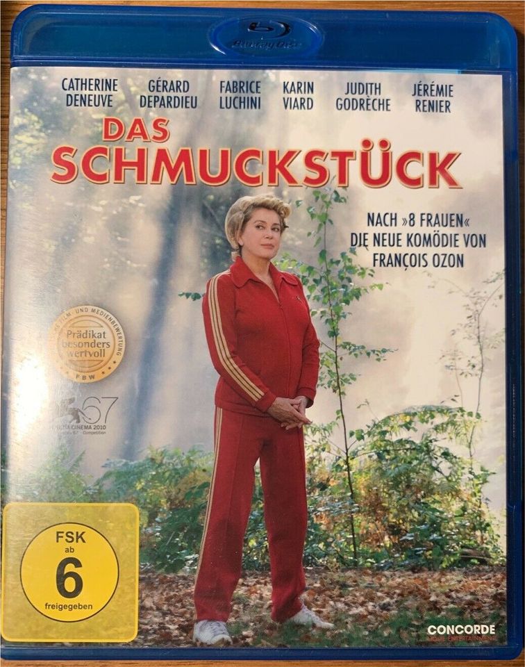 DAS SCHMUCKSTÜCK, BLURAY, FRANÇOIS OZON, DENEUVE, DEPARDIEU in Berlin