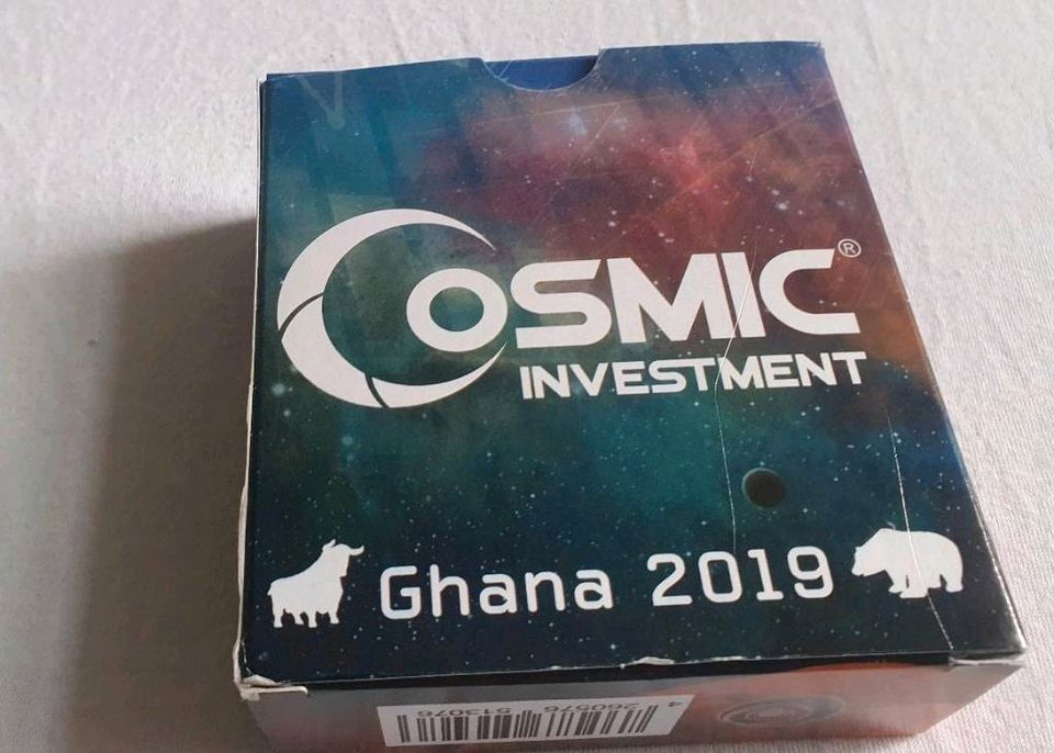 Silbermünze Sammlermünze Treasures of the Universe Ghana 2019 in Hannover