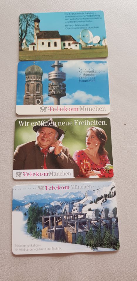 Alte Telefonkarten POST 6 DM,20 Einh gegen Gebot neu1989 Sammler in Haar