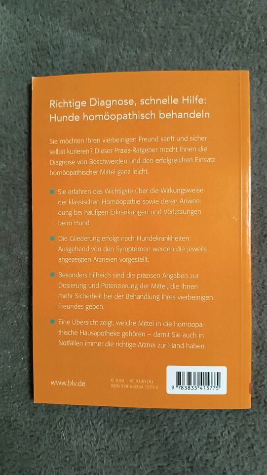 Buch Homöopathie für Hunde in Kirchheimbolanden