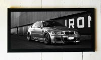 BMW E46 3er M3 Leinwand Bild Kunst Foto Poster 80x40cm Tuning NEU Pankow - Prenzlauer Berg Vorschau