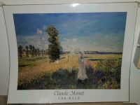 2 Bilder: 1Claude Monet-The walk, 1Grey whale (Wal im Meer) Baden-Württemberg - Wehr Vorschau