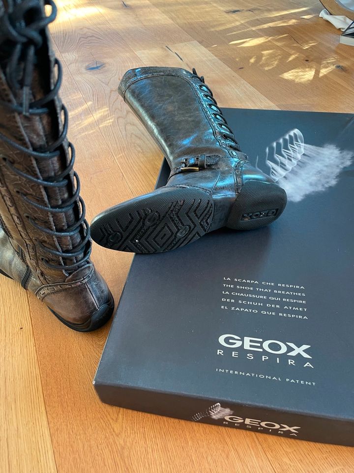 Geox Respira Damenstiefel Größe 37 neuwertig in Geiselhöring