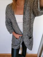 Grau beige warme Strickjacke langärmelig Kreis Pinneberg - Quickborn Vorschau