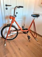 Retro Hometrainer, funktionsfähig, orange, Fahrrad Bayern - Kirchanschöring Vorschau