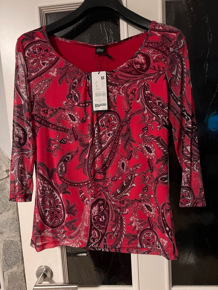 Gerry Weber Jacke Größe 42 + S Oliver Shirt Größe 40 (neu) in Langenselbold