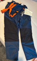 Schnittschutz Latzhose Hose kettensäge forest shield XL 56 neu Nordrhein-Westfalen - Datteln Vorschau