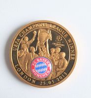FC Bayern - Fußball Medaille Münze Champions League 2013 Hessen - Langenselbold Vorschau