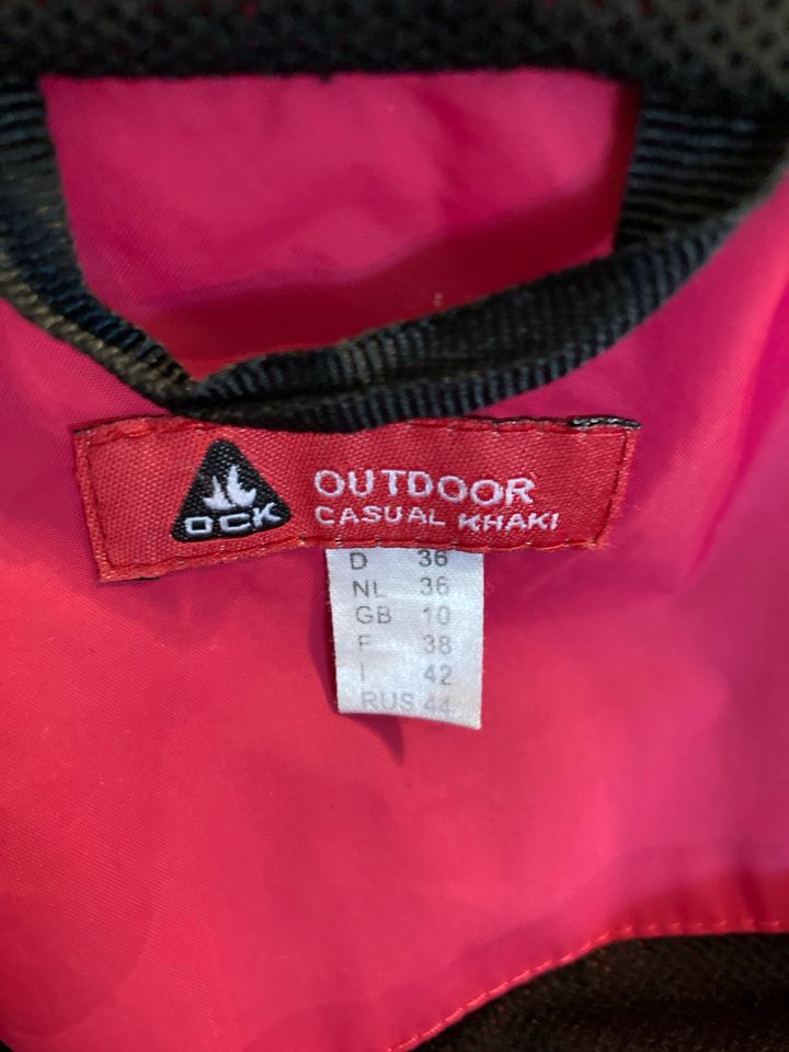 Jacke, Regenjacke, OCK, Outdoor, Trekking, 36, Pink in Ahrensburg