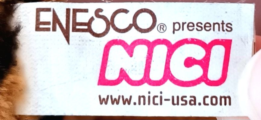 USA Nici Enesco Tiger Kuscheltier Bilderrahmen NEU mit Etikett! in Quickborn