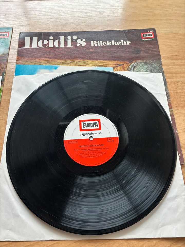 Heidi, 2 LPs, Hörspiele, Schallplatte, Europa in Hattingen