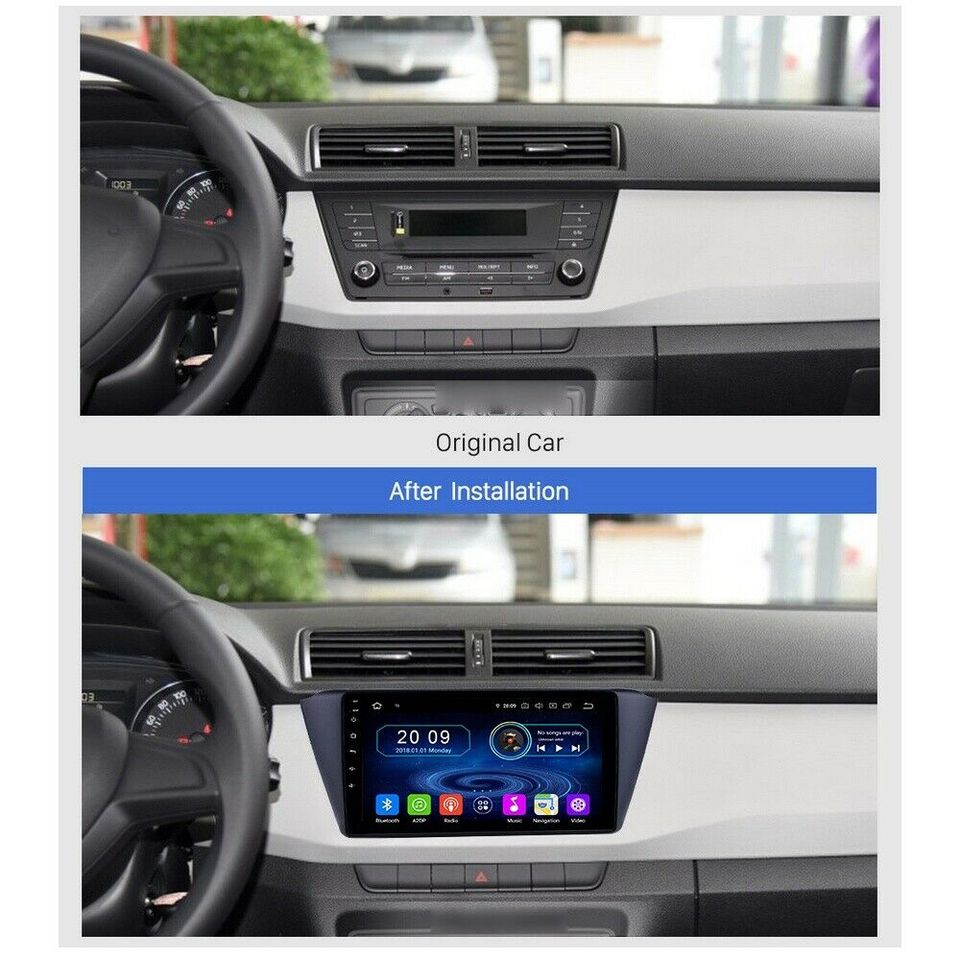 9" Touchscreen Android Autoradio GPS Navigation USB Bluetooth für in Neuss