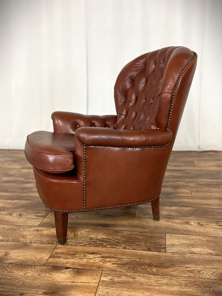 Chesterfield Ledersessel Vintage Sessel  Englisch Hannah Chair in Hüllhorst