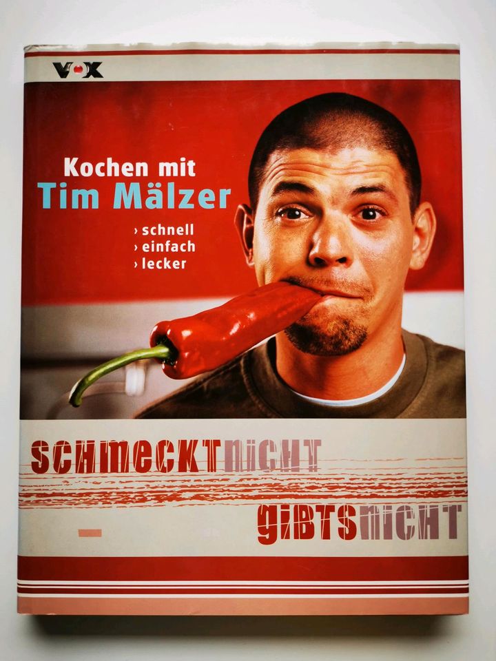 Tim Mälzer-Kochbuch "Schmeckt nicht, gibt's nicht" in Kierspe