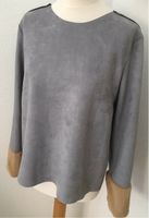 NEU Shirt Pulli Oberteil top graubeige M L Fellärmel 38 40 Zara Bayern - Kempten Vorschau