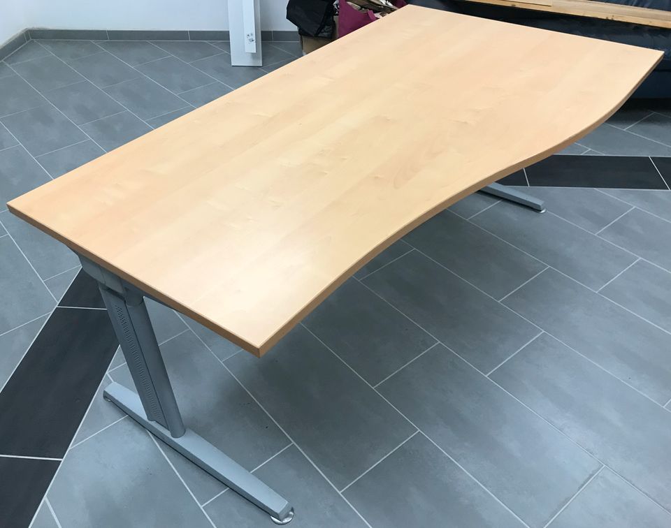 Profi Schreibtisch Bürotisch Moderner Tisch Eiche 180 x 80 cm in Bad Harzburg