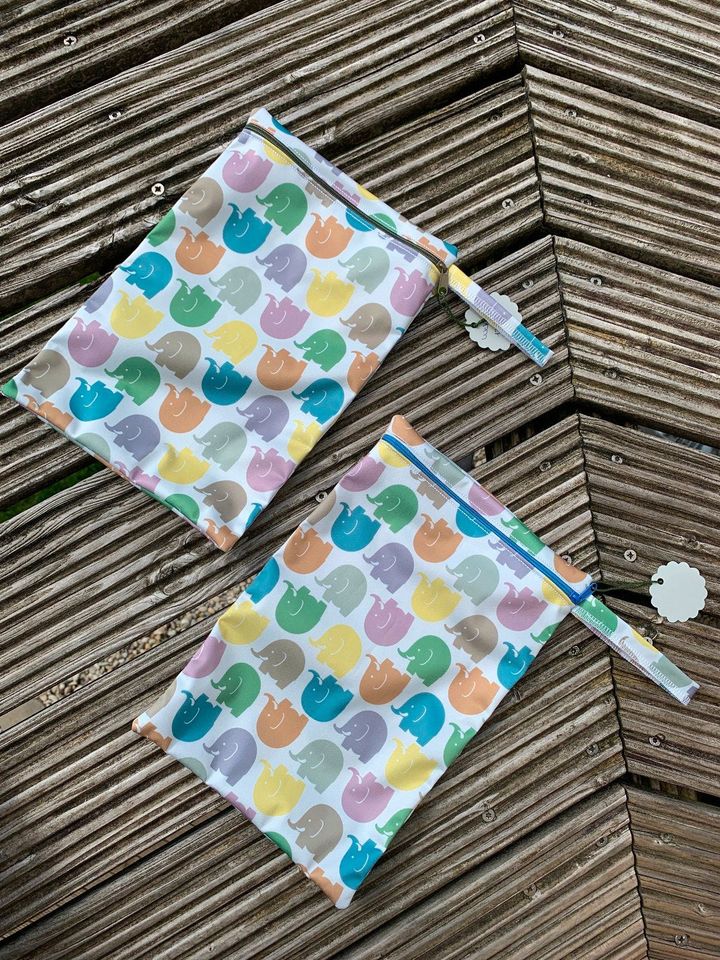 Wetbag Wet Bag Nasstasche handmade dawanda nachhaltig Kinder in Wassertrüdingen