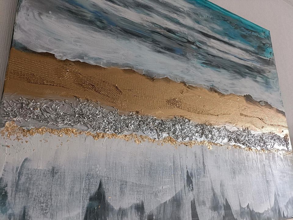 Bild auf Leinwand abstrakte Kunst Gemälde Unikat in Eckernförde