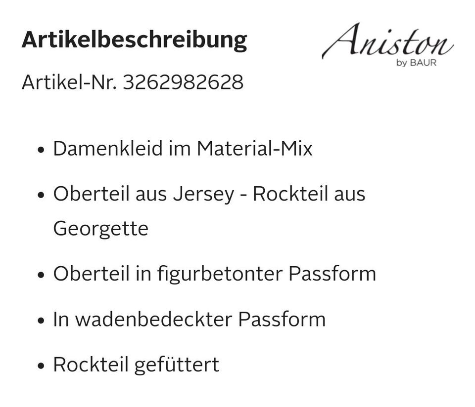 NEU Aniston Selected Damen Kleid Größe 48 Animal Übergrößen Leo in  Niedersachsen - Oldenburg | eBay Kleinanzeigen ist jetzt Kleinanzeigen