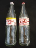 80er Jahre Coca Cola Flaschen (Cola light, Cherry Coke) 1 l, Glas Baden-Württemberg - Heilbronn Vorschau