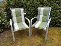 Zwei Alu Stühle mit oder ohne Sitzauflage Brandenburg - Petershagen Vorschau