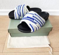 Closed Sandalen Pantoletten blau weiß creme Größe 40 NP € 250,00 Eimsbüttel - Hamburg Rotherbaum Vorschau
