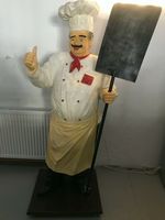 KOCH Lebensgroß 180 cm Deko Figur Kundenstopper Gastro Essen - Bredeney Vorschau