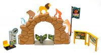 Playmobil Konvolut - 6634 - Zoo / Tierpark - Eingangs-Portal Wandsbek - Hamburg Rahlstedt Vorschau